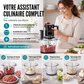 💯 PROMO FLASH : 50% DE RÉDUCTION ! Robot Culinaire 3L Tactile – Moteur Cuivre 500W, Bol en Verre Trempé & 9 Modes Intelligents for Cuisine Pro ✨