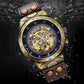 🕰️ PROMO FLASH : 50% DE RÉDUCTION ! Montre Mécanique Rétro Homme – Mouvement Sans Pile, Boîtier Inox 43 mm for Style Intemporel ⚙️✨