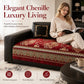 🔥 PROMO FLASH : 50% DE RÉDUCTION ! Housse de Canapé en Chenille – Dos Antidérapant & Motif Floral for Salon Élégant et Protégé 🛋️✨