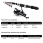 📢 PROMO FLASH : 50% DE RÉDUCTION ! Kit de Pêche de Voyage Complet – Canne Télescopique Fibre de Verre & Moulinet Fluide for Pêche Nomade 🎣✨