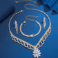 🌸 PROMO FLASH : 50% DE RÉDUCTION ! Parure de Bijoux Lotus en Strass – Base Cuivre Durable & Chaîne Réglable for Éclat Luxueux en Toutes Occasions ✨