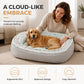 🐾 PROMO FLASH : 50% DE RÉDUCTION ! Lit Confortable pour Animaux – Mousse de Soutien & Double Texture Respirante for un Repos Douillet Toute l'Année ✨