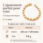 💖 PROMO FLASH : 50% DE RÉDUCTION ! Bracelet Femme à Maillons en Forme de Cœur – Acier Inoxydable & Finition Polie for Touche Romantique au Quotidien ✨