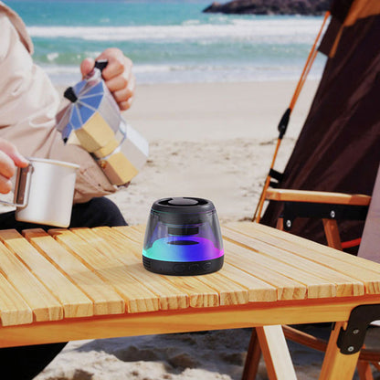 📢 PROMO FLASH : 50% DE RÉDUCTION ! Mini Enceinte Bluetooth Magnétique avec Lumière RGB – Son Stéréo Immersif & Bluetooth 5.3 for Ambiance Festive Partout 🌈✨