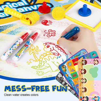 🎨 PROMO FLASH : 50% DE RÉDUCTION ! Tapis de Dessin à l'Eau Magique 80×60 cm – Réutilisable & Sans Taches for La Créativité Sans Dégâts ✨🔄