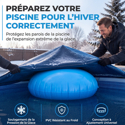 🏊 PROMO FLASH : 50% DE RÉDUCTION ! Coussin d'Air d'Hivernage pour Piscine Ronde – Réduit la Pression de la Glace & Anti-Accumulation d'Eau for Une Protection Hivernale Efficace ❄️✨