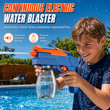 🔫 PROMO FLASH : 50% DE RÉDUCTION ! Pistolet à Eau Électrique – Tir Automatique Continu & Connexion Bouteille for Des Batailles d'Eau Épiques 🏖️✨
