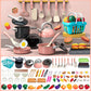 🍳 PROMO FLASH : 50% DE RÉDUCTION ! Ensemble Jouet de Cuisine pour Jeux de Rôle – Plaque à Induction Réaliste avec Effets Sonores & Aliments Découpables, ABS Certifié Sécurisé for l'Imagination des Enfants ✨👶