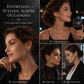 ⏳ PROMO FLASH : 50% DE RÉDUCTION ! Boucles d'Oreilles Clou Gothiques – Argent S925 Hypoallergénique, Motif Vigne Gravée & Zircon Cubique Noir for un Style Sombre Mystérieux et Élégant ✨🖤