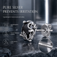 ⏳ PROMO FLASH : 50% DE RÉDUCTION ! Boucles d'Oreilles Clou Gothiques – Argent S925 Hypoallergénique, Motif Vigne Gravée & Zircon Cubique Noir for un Style Sombre Mystérieux et Élégant ✨🖤