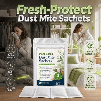 🌿 PROMO FLASH : 50% DE RÉDUCTION ! Sachets Anti-Acariens aux Extraits Végétaux – Parfum Délicat & Action Longue Durée for un Sommeil Sain et un Dressing Protégé 🌸✨
