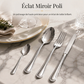 🍴 PROMO FLASH : 50% DE RÉDUCTION ! Ensemble de Couverts 4 Pièces en Acier Inoxydable – Finition Miroir & Tranchant Micro-Dentelé for une Table Chic au Quotidien ✨🍽️
