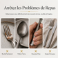 🍴 PROMO FLASH : 50% DE RÉDUCTION ! Ensemble de Couverts 4 Pièces en Acier Inoxydable – Finition Miroir & Tranchant Micro-Dentelé for une Table Chic au Quotidien ✨🍽️