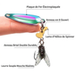 🎣 PROMO FLASH : 50% DE RÉDUCTION ! Leurre de Pêche à Hélice Métallique – Lancer Ultra-Long & Appât Souple Attractant for Attirer les Poissons Prédateurs ✨🐟