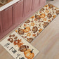 🍂 PROMO FLASH : 50% DE RÉDUCTION ! Lot de 2 Tapis de Cuisine Automne Antidérapants – Motif Citrouilles & Feuilles d'Érable, Surface Absorbante & Dessous Antiglisse for une Touche Chaude et Pratique ✨🏠