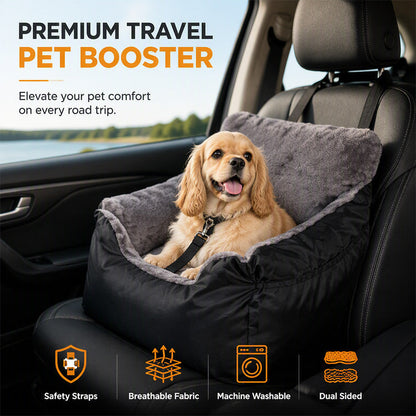 🐾 PROMO FLASH : 50% DE RÉDUCTION ! Siège Auto Rehausseur Semi-Fermé pour Animaux – Tissu Oxford 600D & Sangle de Sécurité Intégrée for des Voyages Confortables et Sereins 🚗🐶