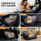 🐾 PROMO FLASH : 50% DE RÉDUCTION ! Siège Auto Rehausseur Semi-Fermé pour Animaux – Tissu Oxford 600D & Sangle de Sécurité Intégrée for des Voyages Confortables et Sereins 🚗🐶