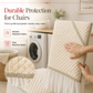 🍽️ PROMO FLASH : 50% DE RÉDUCTION ! Ensemble Nappe et Housses de Chaise Rembourrées – Matelassé Épais, Broderie Cygne Raffinée & Tissu Résistant for une Salle à Manger Élégante et Confortable ✨🦢