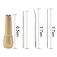 💯 PROMO FLASH : 50% DE RÉDUCTION ! Kit d'Alêne pour Couture du Cuir 3/4 Pièces – Manche en Cuivre Poli & Aiguilles Interchangeables avec Fil Ciré for des Finitions Professionnelles Durables ✨🧵
