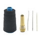 💯 PROMO FLASH : 50% DE RÉDUCTION ! Kit d'Alêne pour Couture du Cuir 3/4 Pièces – Manche en Cuivre Poli & Aiguilles Interchangeables avec Fil Ciré for des Finitions Professionnelles Durables ✨🧵