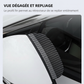 🚗 PROMO FLASH : 50% DE RÉDUCTION ! Protège-Pluie pour Rétroviseur 2-en-1 – Miroir d'Angle Mort 360°, Matériau PVC Fibre de Carbone & Fixation par Clip Sans Colle for une Vision Dégagée par Tous les Temps ✨👁️