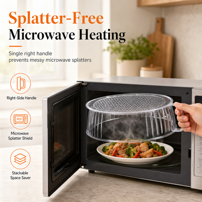 🍲 PROMO FLASH : 50% DE RÉDUCTION ! Cloche Micro-Ondes Empilable Multicouche – Couvercle Anti-Éclaboussures & Conservation de l'Humidité, PC Alimentaire Sans BPA for un Réchauffage Propre et Savoureux ✨🔍