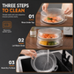 🍲 PROMO FLASH : 50% DE RÉDUCTION ! Cloche Micro-Ondes Empilable Multicouche – Couvercle Anti-Éclaboussures & Conservation de l'Humidité, PC Alimentaire Sans BPA for un Réchauffage Propre et Savoureux ✨🔍