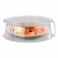 🍲 PROMO FLASH : 50% DE RÉDUCTION ! Cloche Micro-Ondes Empilable Multicouche – Couvercle Anti-Éclaboussures & Conservation de l'Humidité, PC Alimentaire Sans BPA for un Réchauffage Propre et Savoureux ✨🔍