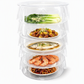 🍲 PROMO FLASH : 50% DE RÉDUCTION ! Cloche Micro-Ondes Empilable Multicouche – Couvercle Anti-Éclaboussures & Conservation de l'Humidité, PC Alimentaire Sans BPA for un Réchauffage Propre et Savoureux ✨🔍