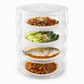 🍲 PROMO FLASH : 50% DE RÉDUCTION ! Cloche Micro-Ondes Empilable Multicouche – Couvercle Anti-Éclaboussures & Conservation de l'Humidité, PC Alimentaire Sans BPA for un Réchauffage Propre et Savoureux ✨🔍