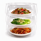 🍲 PROMO FLASH : 50% DE RÉDUCTION ! Cloche Micro-Ondes Empilable Multicouche – Couvercle Anti-Éclaboussures & Conservation de l'Humidité, PC Alimentaire Sans BPA for un Réchauffage Propre et Savoureux ✨🔍