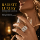 💍 PROMO FLASH : 50% DE RÉDUCTION ! Bague de Fiançailles en Zircone Cubique – Taille Marquise & Placage Multicouche Brillant for une Élégance Royale à Chaque Geste ✨🌸