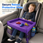 🎨 PROMO FLASH : 50% DE RÉDUCTION ! Plateau de Voyage pour Siège Auto Enfant – Rembourrage Ergonomique & Rebords Anti-Chute, Tissu Oxford Robuste for des Trajets Sereins et Sans Désordre ✨🚗