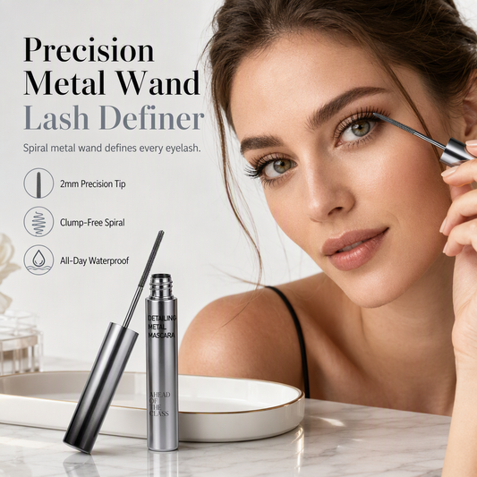 👁️ PROMO FLASH : 50% DE RÉDUCTION ! Mascara à Applicateur Métallique Spiralé – Noir ou Marron, Résistant à l'Eau et à la Transpiration for des Cils Définis avec Précision ✨