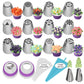 🌸 PROMO FLASH : 50% DE RÉDUCTION ! Kit Professionnel de Douilles Fleurs pour Décoration de Gâteau – Acier Inoxydable Alimentaire, Coupe Tricolore & Poche à Douille Incluse for des Fleurs en Glaçage Digne d'un Pro ✨🍰
