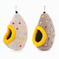 🐦 50% DE RÉDUCTION! 🥚 Hamac nid suspendu – Coton, doublure polaire & douillet ✨