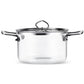 🍲 PROMO FLASH : 50% DE RÉDUCTION ! Casserole en Verre Borosilicate – Résiste aux Chocs Thermiques, Compatible Chaleur Directe & Poignées en Inox Ergonomiques for une Cuisson Transparente et Parfaite ✨🔥