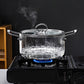 🍲 PROMO FLASH : 50% DE RÉDUCTION ! Casserole en Verre Borosilicate – Résiste aux Chocs Thermiques, Compatible Chaleur Directe & Poignées en Inox Ergonomiques for une Cuisson Transparente et Parfaite ✨🔥