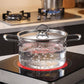 🍲 PROMO FLASH : 50% DE RÉDUCTION ! Casserole en Verre Borosilicate – Résiste aux Chocs Thermiques, Compatible Chaleur Directe & Poignées en Inox Ergonomiques for une Cuisson Transparente et Parfaite ✨🔥