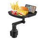 📢 PROMO FLASH : 50% DE RÉDUCTION ! Plateau Repas Rotatif 360° pour Voiture avec Support Téléphone – Surface Extensible, Base Porte-Gobelet Stable & Installation Sans Outils for un Confort Optimal en Déplacement ⏰✨