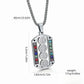 🛡️ PROMO FLASH : 50% DE RÉDUCTION ! Pendentif de Protection pour Homme en Acier Inoxydable – Design Vintage Inspiré, Finition Polie Résistante & Chaîne 60 cm for un Look Streetwear Affirmé et Durable ✨📿