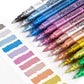 🎨 PROMO FLASH : 50% DE RÉDUCTION ! Set de Feutres Métalliques Brillants – Encre Fluide Résistante à l'Eau, Multi-Surfaces & Double Pointe Optionnelle for des Créations Artistiques Étincelantes ✨🖌️