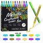 🎨 PROMO FLASH : 50% DE RÉDUCTION ! Set de Feutres Métalliques Brillants – Encre Fluide Résistante à l'Eau, Multi-Surfaces & Double Pointe Optionnelle for des Créations Artistiques Étincelantes ✨🖌️