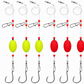 🎣 PROMO FLASH : 50% DE RÉDUCTION ! Kit de Pêche Surf 6 Packs – Montages Pré-Noués, Flotteurs Haute Flottabilité & Hameçons Forgés for Carrelet, Bar et Poissons d'Eau Salée ✨🐟