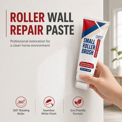 🧱 PROMO FLASH : 50% DE RÉDUCTION ! Pâte de Réparation Murale avec Rouleau Intégré – Imperméable, Prête à l'Emploi & Sans Odeur for une Rénovation Facile et Propre ✨