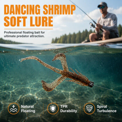 🎣 PROMO FLASH : 50% DE RÉDUCTION ! Leurres Crevettes Flottants – Action Captivante à Filetage Inversé, Particules Fluorescentes & Parfum Attractif for des Prises Plus Faciles et Plus Nombreuses ✨🦐