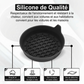 📢 PROMO FLASH : 50% DE RÉDUCTION ! Dessous de Verre Silicone pour Porte-Gobelet – Anti-Rayures & Anti-Bruit, Bord Surélevé & Résistant à la Chaleur for un Trajet Plus Silencieux et un Porte-Gobelet Toujours Propre ⏰✨