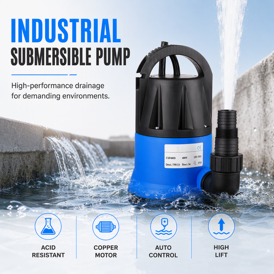 ⚡ PROMO FLASH : 50% DE RÉDUCTION ! Pompe Submersible Électrique de Drainage – Débit Jusqu'à 7 m³/h, Moteur en Cuivre Pur & Flotteur Automatique for une Évacuation Efficace et un Arrosage de Jardin Polyvalent 🌊✨