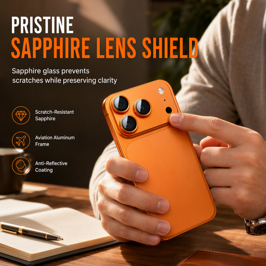 📸 PROMO FLASH : 50% DE RÉDUCTION ! Protection d'Objectif Photo en Verre Saphir & Armure Métallique – Haute Transparence Optique, Anti-Rayures & Anti-Reflets for des Photos Parfaites et un Design Sublimé ✨📱