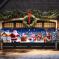 🎄 PROMO FLASH : 50% DE RÉDUCTION ! Bannière Suspendue Extérieure « Merry Christmas » – Impression Résistante à la Décoloration, Tissu Polyester & Installation Facile for une Atmosphère de Fête Magique dans Tout Votre Extérieur ✨🎅
